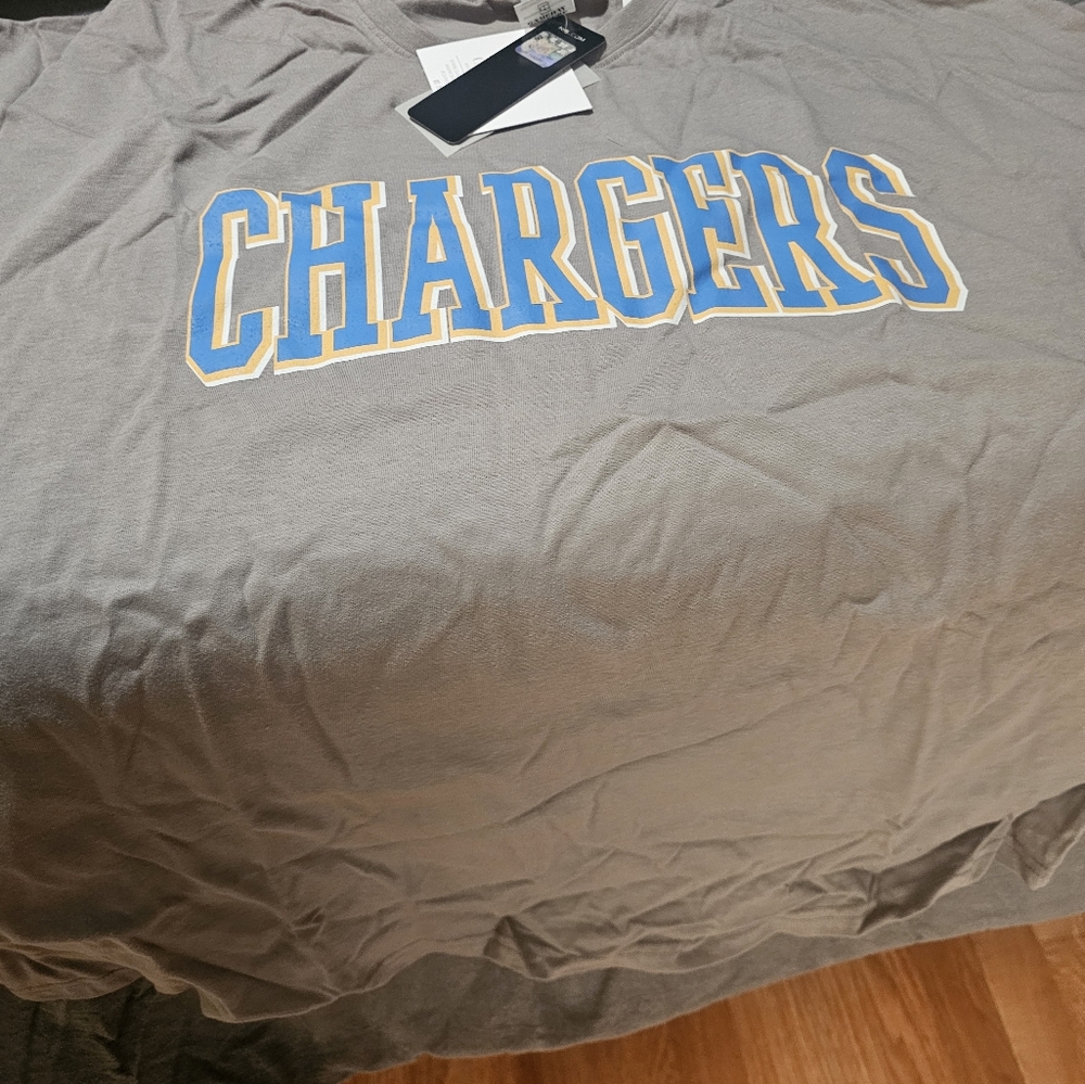 NFL Los Angeles Chargers long sleeve crop